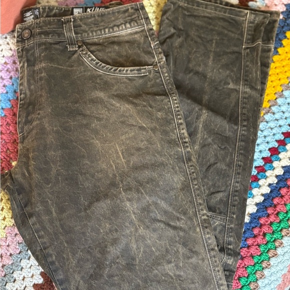 Kuhl Black Slim Jeans with Vintage Look - Picture 5 of 12
